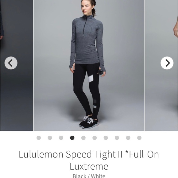 Lululemon Reflective Speed Tight II - Picture 2 of 8